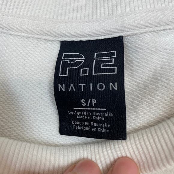 PE Nation Dimension Graphic Logo Sweatshirt Women's S Streetwear - Picture 5 of 11